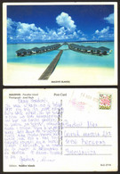 Maldives Paradise Island Beach Nice Stamp #18407 - Maldivas