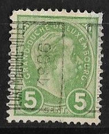 Luxembourg  1906  Prifix Nr. 30A Hoekje Linksboven - Precancels