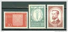 LOTE 2209 ///  FINLANDIA    YVERT Nº:  524/526 **MNH    ¡¡¡ OFERTA - LIQUIDATION - JE LIQUIDE !!! - Unused Stamps