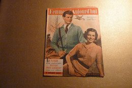 Femme D'Aujourd'hui N° 345 Du 13 Décembre 1951 - Patrons Non Inclus. - Lifestyle & Mode