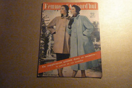 Femme D'Aujourd'hui N° 333 Du 20 Septembre 1951 - Patrons Non Inclus. - Fashion