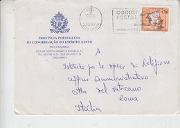 PORTOGALLO 1997 - Lettera Da Ente Religioso A Città Del Vaticano - Roma - Storia Postale