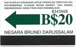 @+ Brunei - View Of Kampong Ayer 20$ - Ref : BN-JAB-0006 - Brunei
