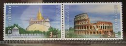 Thailand Stamp 2004 Italy Thailand Joint Issue - Tailandia
