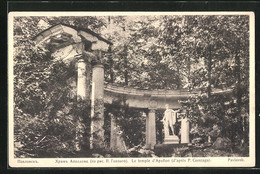 AK Le Temple D`apollon, Pavlovsk, Rotes Kreuz Russland - Croix-Rouge