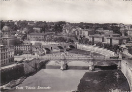 ROMA - PONTE VITTORIO EMANUELE - 1953 - Ponts