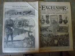Journal Excelsior 29 Septembre 1916 2145 Venizelos Somme Nungesser Aviation Avion Pilote WW1 Guerre Militaria - Otros