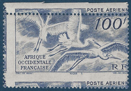 France Colonies AOF Poste Aerienne N°13** Piquage à Cheval !! Signé Calves - Ungebraucht