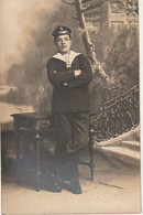 Rare Photo Carte Marin Bande France - 1914-18