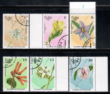 Cuba 1980 Mi# 2518-2523 Used - Wildflowers - Used Stamps