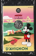 Monnaie De Paris : Mickey Et La France : N° 4/20 : Sur Le Pont D'Avignon ( Sous Blister ). - Colecciones