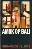 SAS AMOK OP BALI - GERARD DE VILLIERS - ZWARTE BEERTJES N° 1675 -  BRUNA ( MALKO LINGE ) - Private Detective & Spying