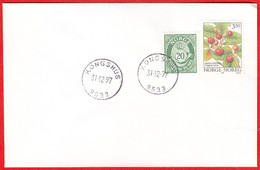 NORWAY -  9533 KONGSHUS - (Finnmark County) - Last Day/postoffice Closed On 1997.12.31 - Lokale Uitgaven