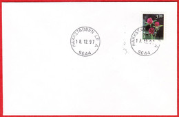 NORWAY -  9644 HAKKSTABBEN LP A - 24 MmØ - (Finnmark County) - Last Day/postoffice Closed On 1997.12.18 - Ortsausgaben