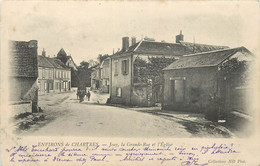 JOUY (environs De Chartres) - La Grande Rue Et L'église. - Jouy