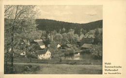 AK 1940 Sommerfrische Wolfersdorf Fiedlers Gasthaus & Pension Zum Schüsselgrund - Neustadt / Orla