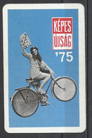 Hungary, Nice Girl On Bike, Newspaper Ad,1975. - Small : 1971-80