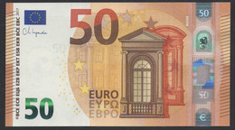 50 EURO ITALY  LAGARDE S042 SD  Ch  "79"  UNC - 50 Euro