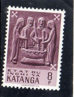 1961 Katanga - Scultura Lignea - Katanga