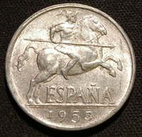 ESPAGNE - ESPANA - SPAIN - 10 CENTIMOS 1953 - Cavalier Ibérique - KM 766 - 10 Centiemen