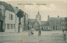 CRECY EN PONTHIEU, Rue De L'église - Crecy En Ponthieu
