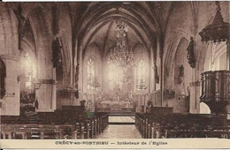 CRECY EN PONTHIEU, Intérieur De L'église - Crecy En Ponthieu