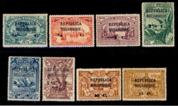 ! ! Mozambique - 1913 Vasco Gama On Africa (Complete Set) - Af. 129 To 136 - MH - Mozambique