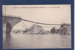 CPA [[44] Loire Atlantique > Nantes Catastrophe Pont De Pirmil Non Circulé - Nantes