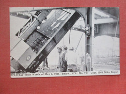 NYCTA Train Wreck May 4 1965     Brooklyn New York > New York City > Brooklyn   Ref  4979 - Brooklyn