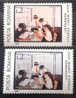 Stamps Errors Romania 1981 # Mi 3828 , Yv 3355 Pioneers With Printing Different Color - Errors, Freaks & Oddities (EFO)