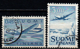 FINLANDIA - 1963 - AEREO IN VOLO - NUOVA MONETA - USATI - Usados