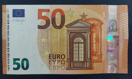 50 EURO S014G2 Italy DRAGHI Serie SD Ch 25 Perfect UNC - 50 Euro