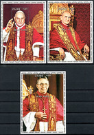 Zaire, 1979, Pope, Catholicism, Religion, MNH, Michel Block 25-27 - Otros & Sin Clasificación