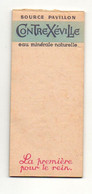 Carnet De Note, Facture Ou Addition Source Pavillon Contrexéville Eau Minérale Naturelle - Format : 13.5x6 cm - Factures