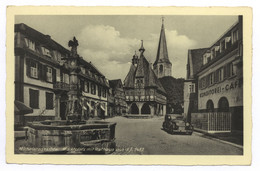 Michelstadt I. Odw. Marktplatz Mit Rathaus Aus D. J. 1482 - Michelstadt
