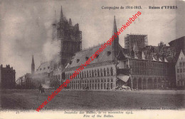 Incendie Des Halles 22 Novembre 1914 - Ieper - Ieper