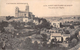 Saint-Nectaire        63         Le Haut    Vue Prise De L'Eglise        (voir Scan) - Saint Nectaire