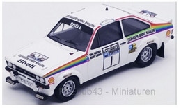 Ford Escort MK II RS 1800 - Tommi Makinen/H. Liddon - RAC Rally 1976 #1 - Troféu - Trofeu