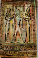 11433 - Ägypten - Edfu , Ornaments In The Interior Of The Temple Of Horus - Gelaufen 1913 - Idfu