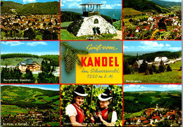 11697 - Deutschland - Kandel Im Schwarzwald , Waldkirch , Glottertal , St. Märgen , Mehrbildkarte - Nicht Gelaufen - Kandel