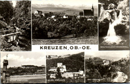 11720 - Oberösterreich - Kreuzen , Fleischanderlweg , Markt Kreuzen , Burg Kreuzen , Bad Kreuzen , Wolfschlucht-Wasserfa - Perg