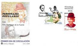 " Le Clown Fofó " Cirque Espagne 1998 FDC - Cirque