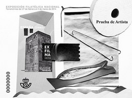 [P115] España 2014. Prueba De Artista. Exfilna 2014. Torremolinos - Proeven & Herdrukken