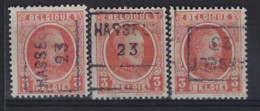 HOUYOUX Nr. 192 Voorafgestempeld Nr. 3138   A + C + D  HASSELT   23  ; Staat Zie Scan ! - Roulettes 1920-29