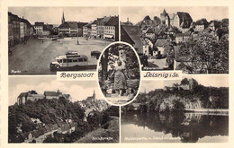 Bergstadt Leisnig Mehrbild 1940 Bahnpost - Leisnig