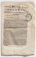 Journal Des Débats Et Lois Brumaire An VI 1797 Lettre Des Prisonniers D'Olmutz à Bonaparte La Fayette/Metternich Rastadt - Newspapers - Before 1800