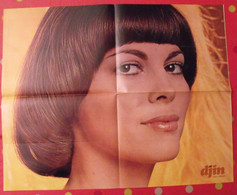 Poster Mireille Mathieu. Vers 1975. Djin - Affiches & Posters