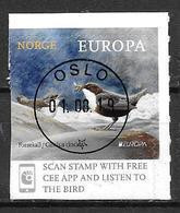 Norvège 2019 Timbre Oblitéré Europa Oiseaux - Used Stamps