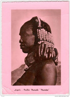 AFRICA ANGOLA - Typical Semi Nude Woman Hairstyles And Trappings Ornaments - Mulher Mumuila Muarikai - Angola