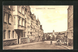 AK Auerbach I. V., Mosenstrasse Im Sonnenschein - Auerbach (Vogtland)